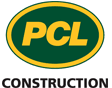 PCL Logo, which is the capital letters