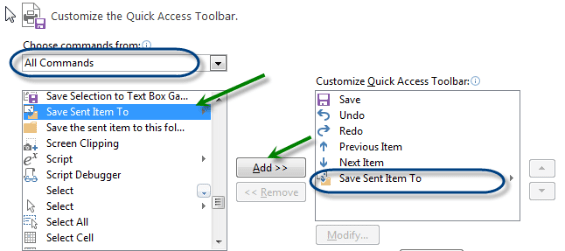 Web page snippet Outlook mailbox size