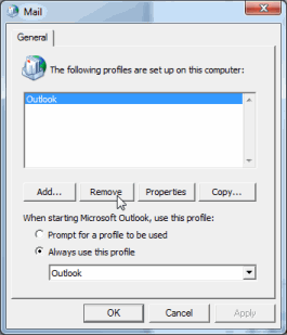 Outlook Mail training web snippet