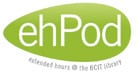 ehpod green and white logo.