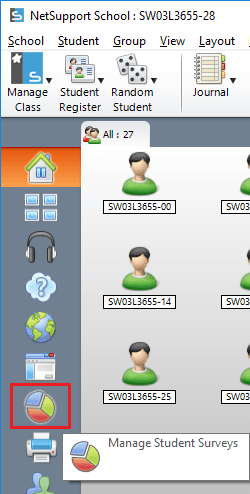 demo screen shot for NetSupport