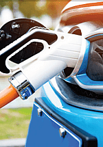 Small image of an electric vehicle charging nozzle.