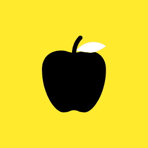 health tips icon, image of an apple