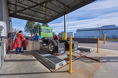 Motive Power Lab Loading Area