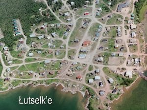 aerial photo of community houses and roads