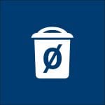 Zero Waste icon.