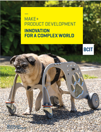 Make+ product development - dog wheelchair