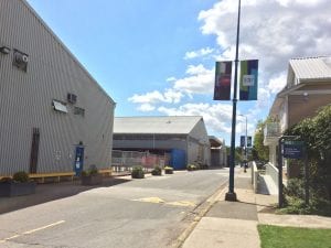 image of a street in BCIT