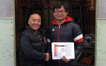 award receiving student
