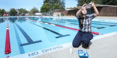 image of environmental health student.
