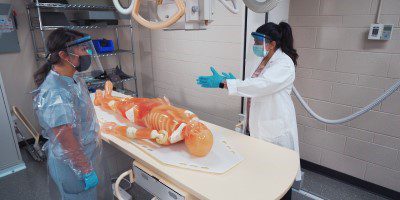 image of medical radiography classroom.