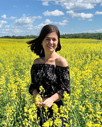 Hayley Olson, recipient of Governor General's award