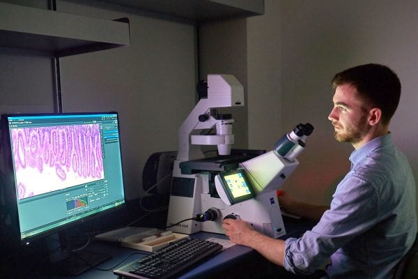 image of biotechnology lab.