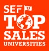 SEF top sales universities logo
