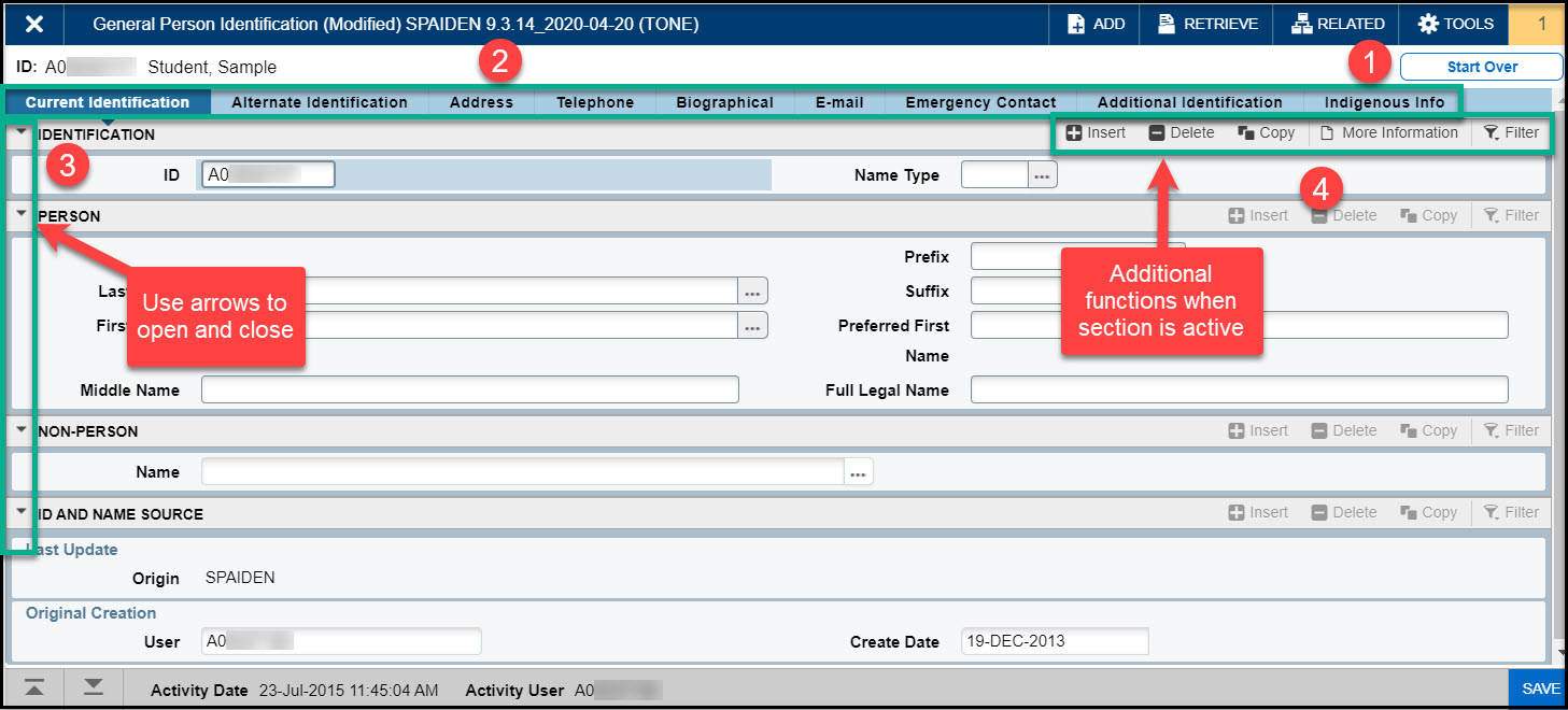 Banner 9 Quick Reference Guide Resource BCIT