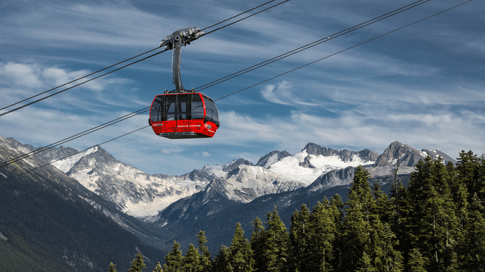 Gondola at Whistler Mountain