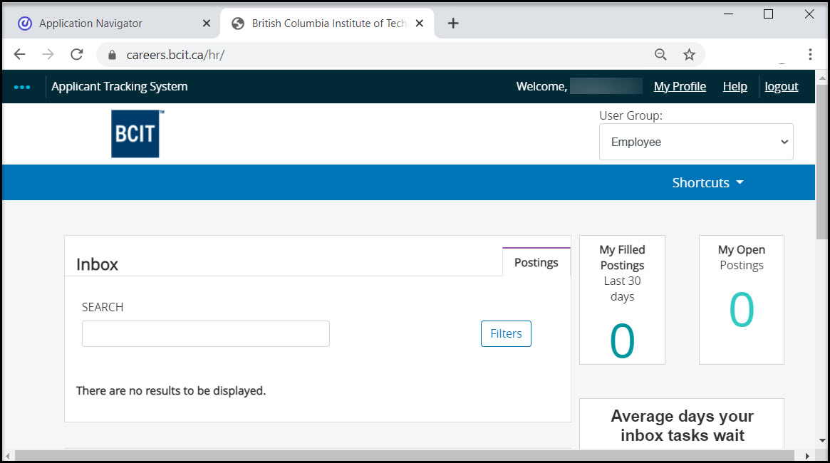 Hiring process in Banner EHire instructions using NWIHIRE / NWAHIRE