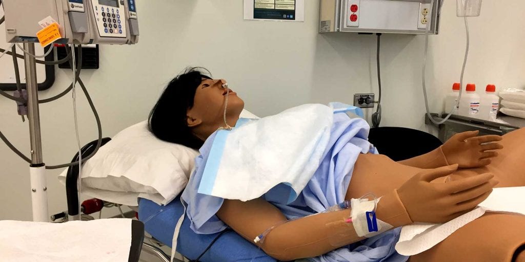 Image of nursing Anne simulation manikin