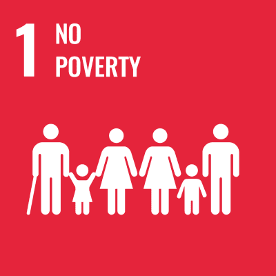 UN SDG 1 No Poverty Logo.