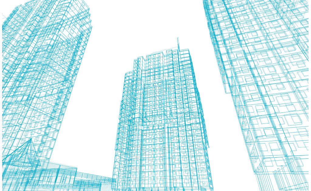 illustration of 2 highrise buidings