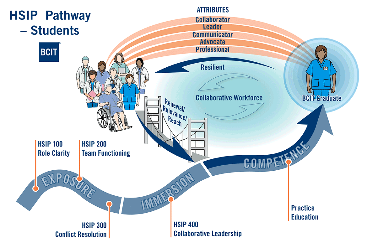 HSIP student pathway image