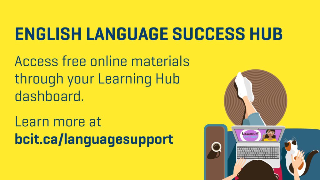 English Language Support poster