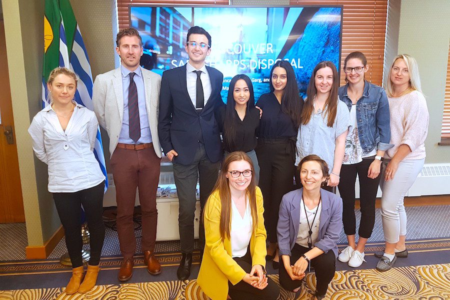 The project student and faculty