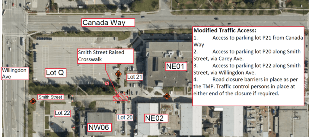 Smith Street Traffic Impact Plans