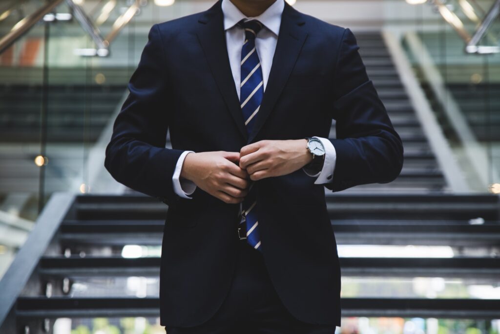 Person in business suit