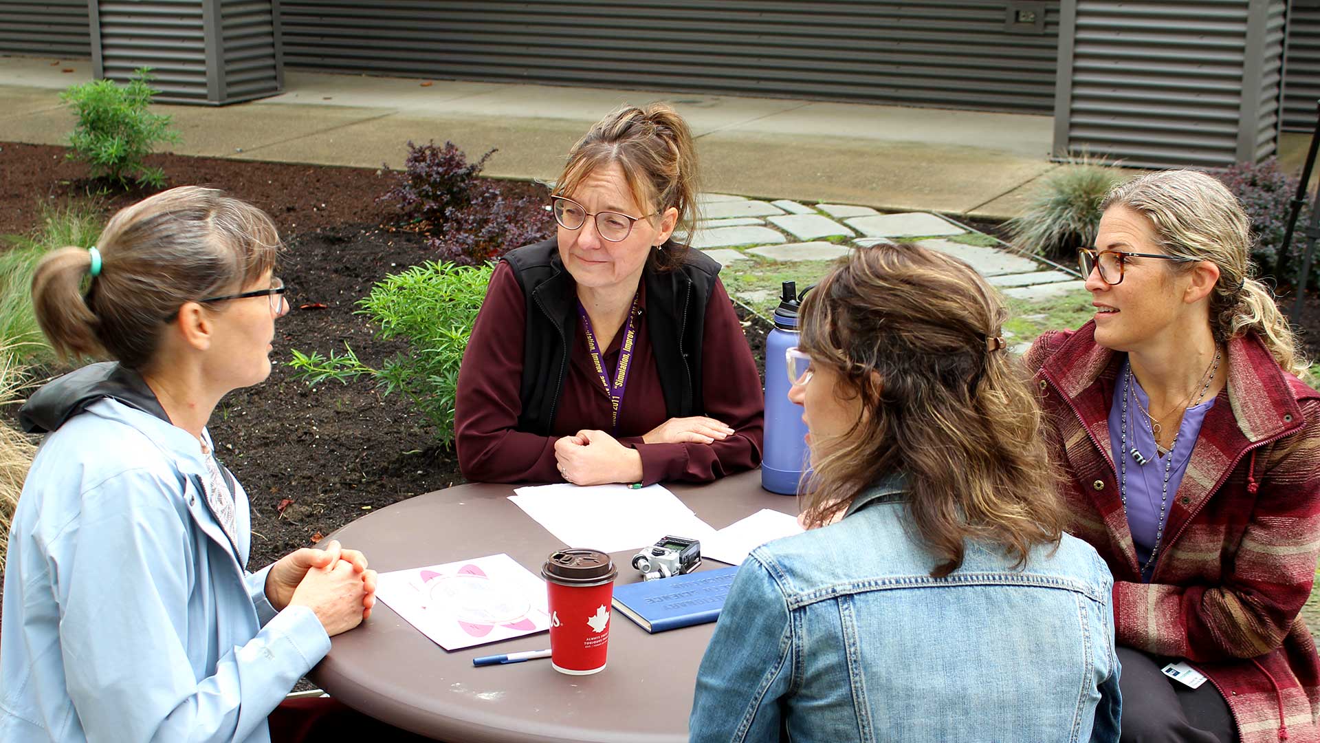 image of four IPE instructors