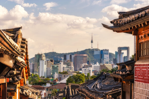 Bukchon Hanok Village, Seoul, Korea