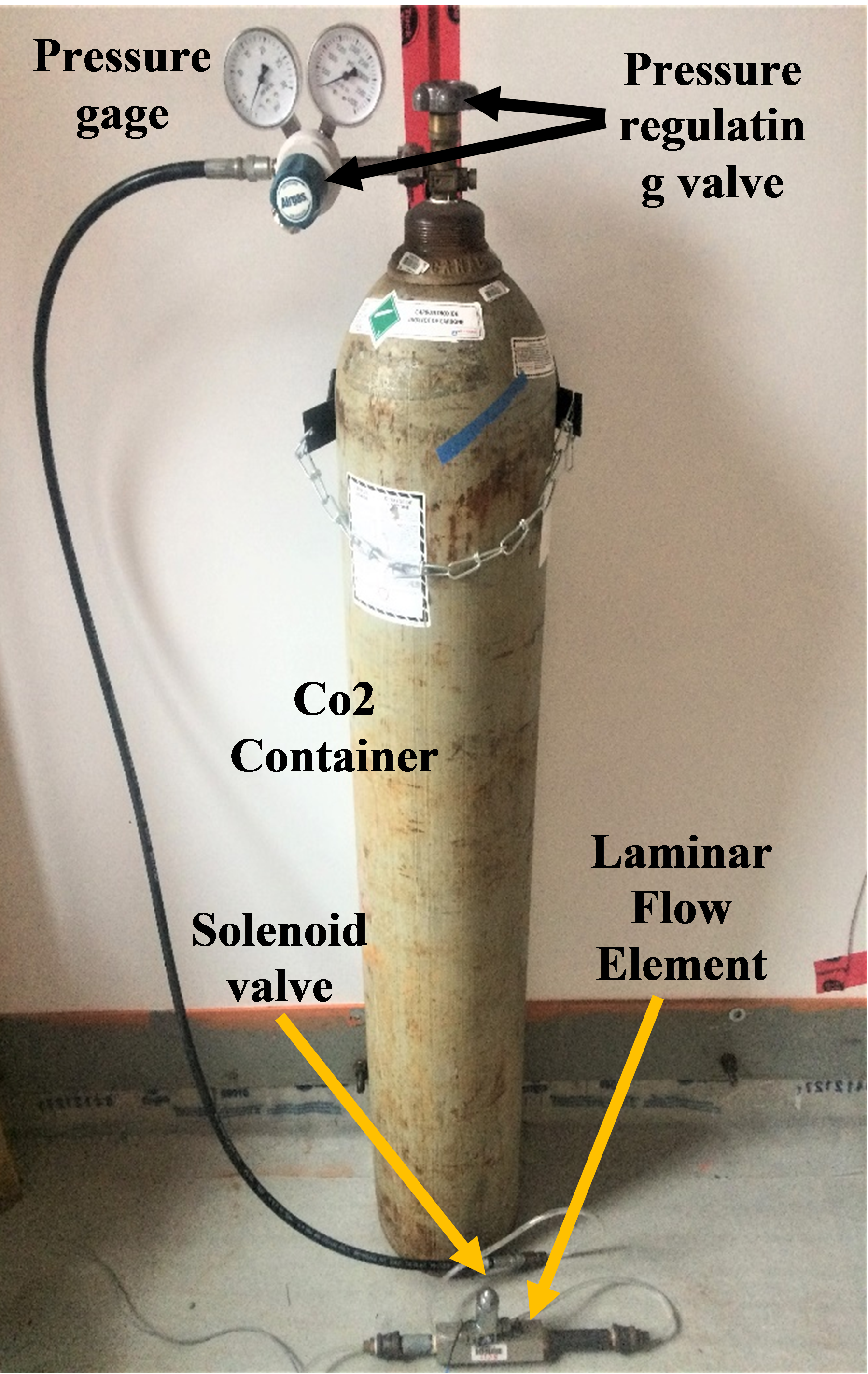 Occupant Simulator: CO2 Tank