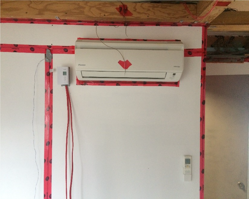 HVAC System: Heat pump (indoor unit)