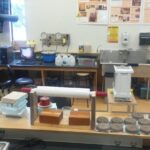 Building material samples