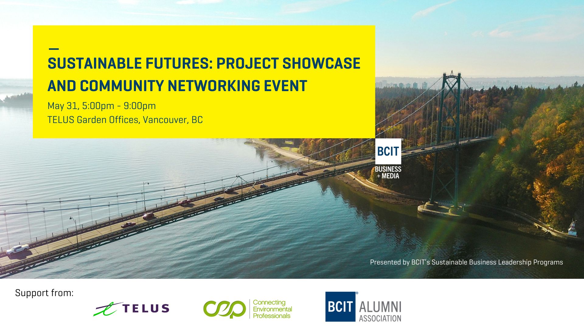 Sustainable Futures Project Showcase and Community Networking Event