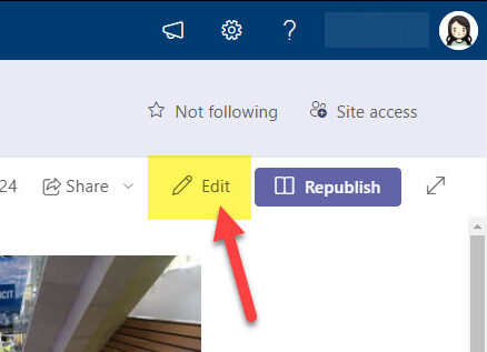 SharePoint Web Parts clicking on Edit button