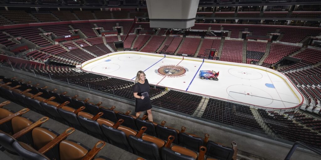 Taralynn Reburn of the FloridaPanthers