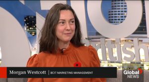 Morgan Westcott, Associate Dean, Marketing Management at BCIT.