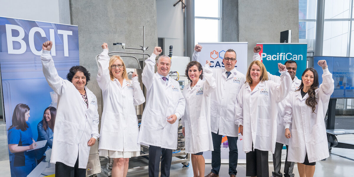 BCIT and CASTL Celebrate the BC Biomanufacturing Training Facility