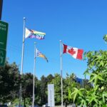 BCIT pride flags 2024