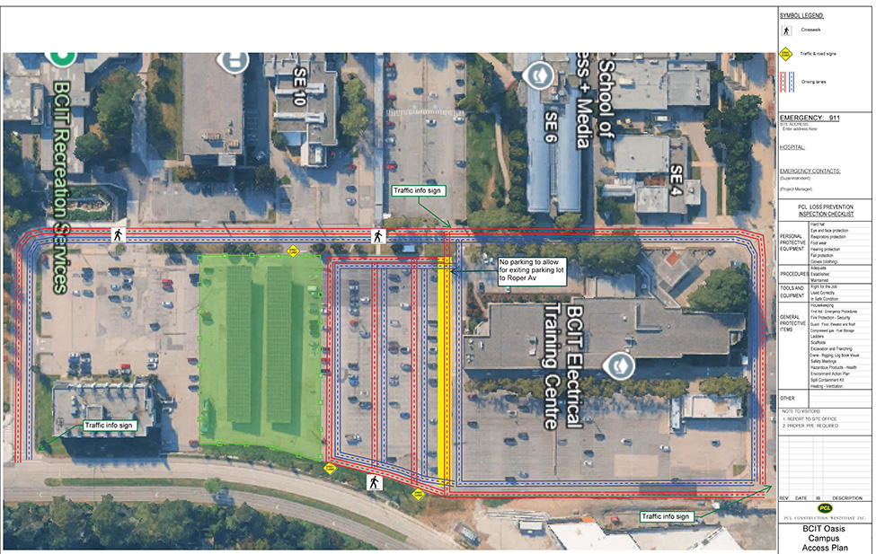 Access Plan Lot 7 - OASIS construction
