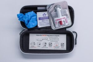Intra-nasal naloxone kit