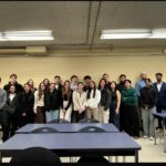 Frank Brkich and his class