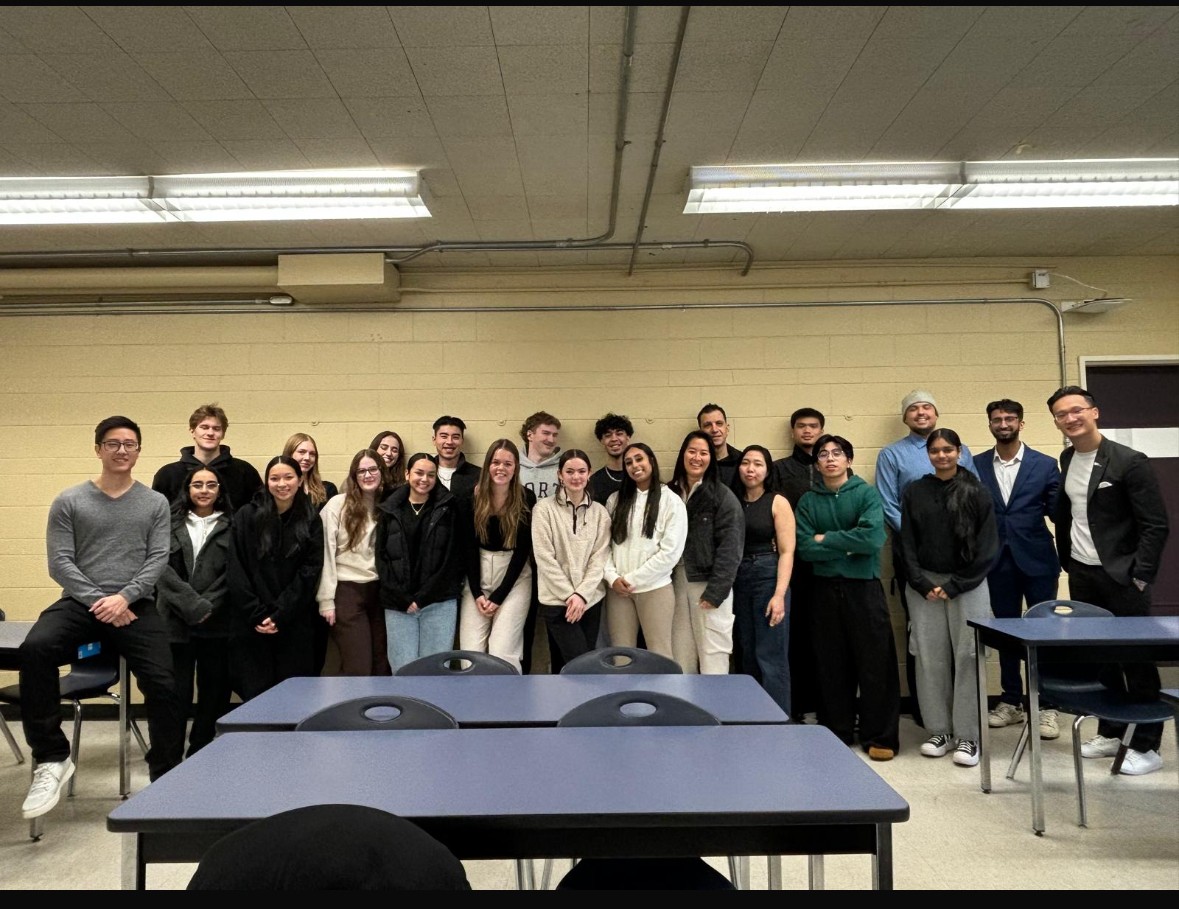 Frank Brkich and his class