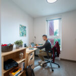 BCIT Tall Timber Student Housing with students 02