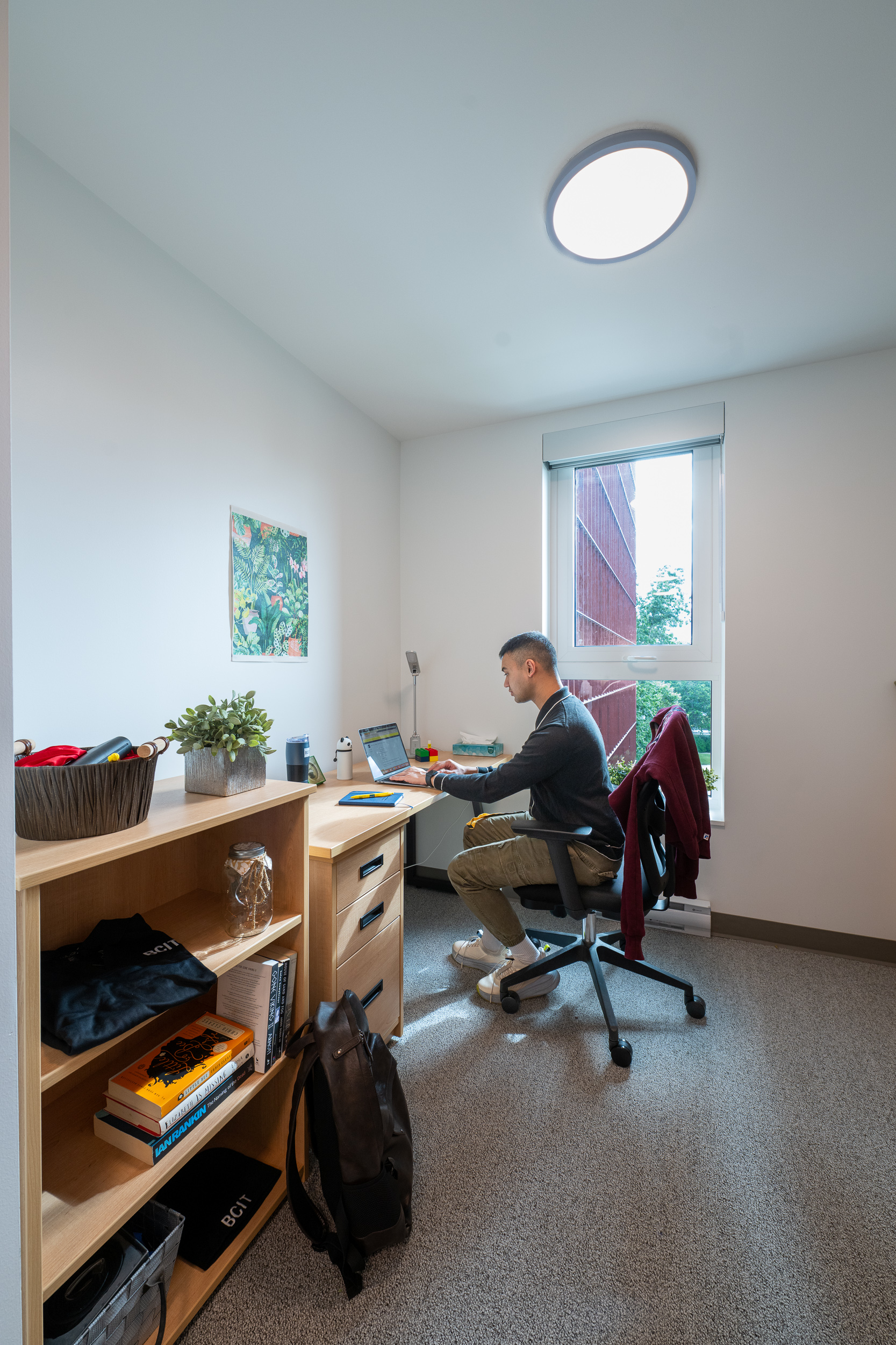 BCIT Tall Timber Student Housing with students 02