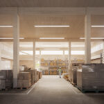 Interior of the campus services centre -MTA Architects