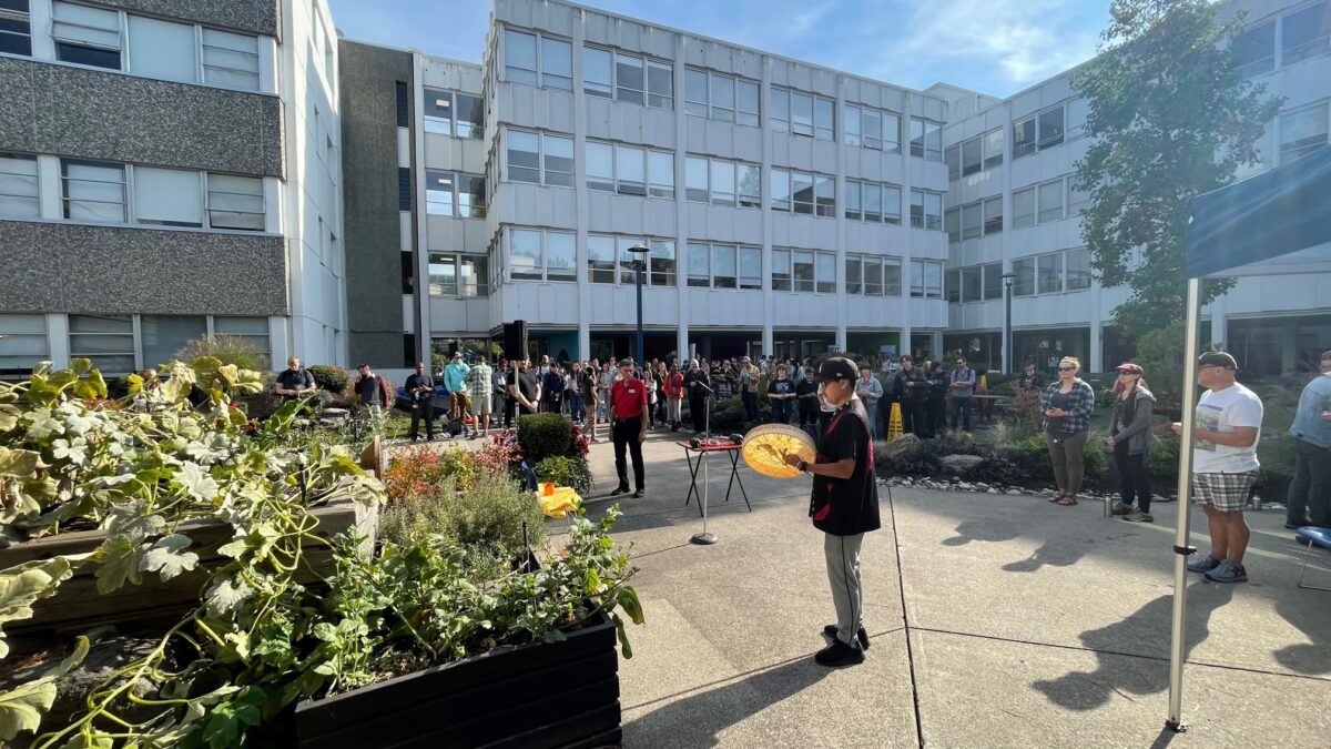Taken at a past BCIT Indigenous Garden Harvest & Food Security Gathering event.