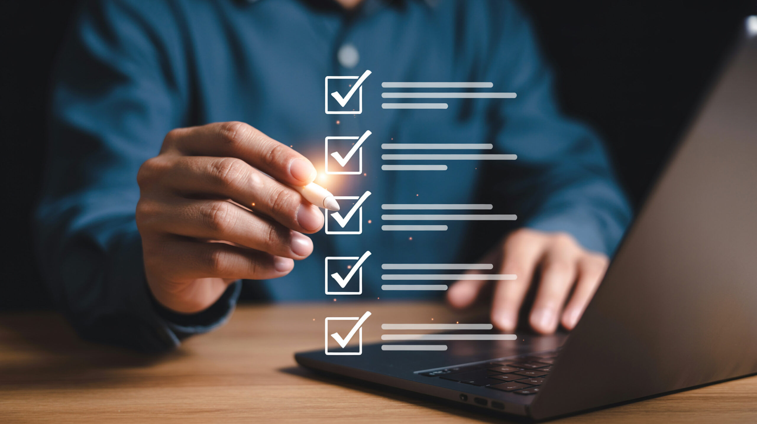 Online checklist task management digital to do list software app for productivity and efficiency at work Online Checklist