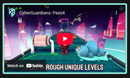 screen shot of childrens' animated video game